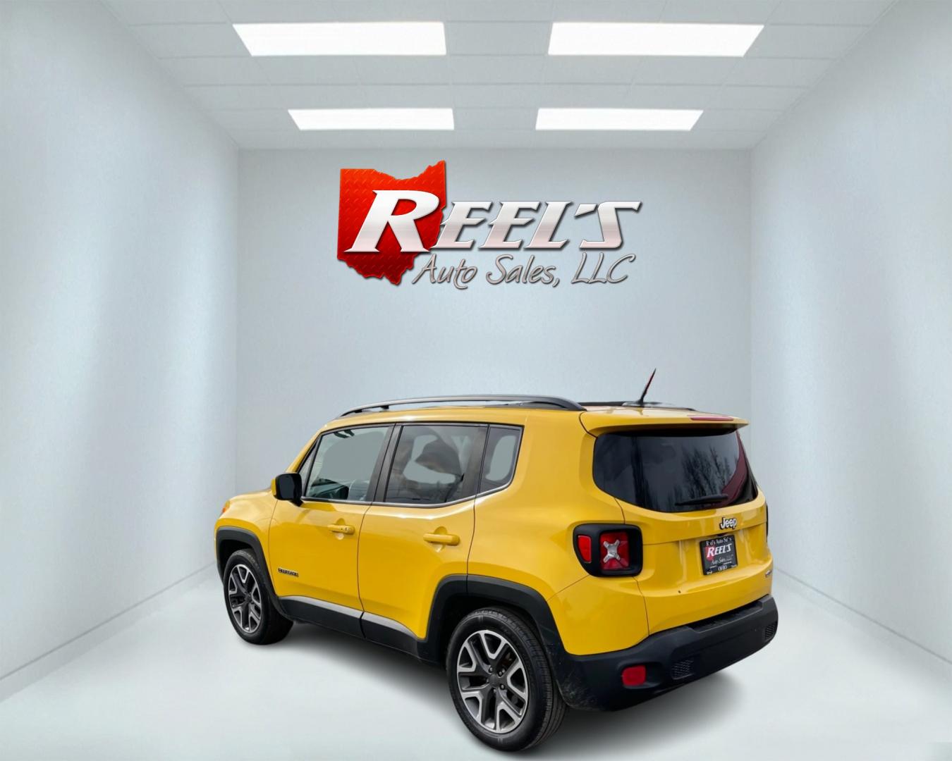 2017 Yellow /Black Jeep Renegade Latitude FWD (ZACCJABBXHP) with an 2.4L I4 DOHC 16V engine, 9-Speed Automatic transmission, located at 11115 Chardon Rd. , Chardon, OH, 44024, (440) 214-9705, 41.580246, -81.241943 - Photo#36